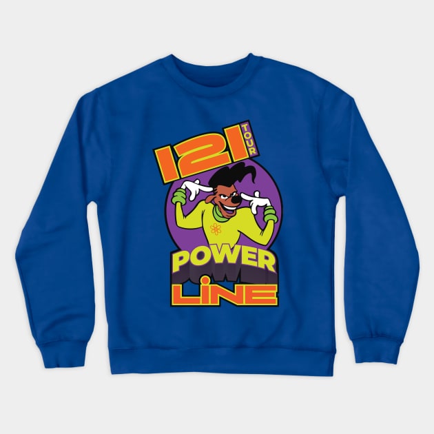 Powerline I2I Tour Crewneck Sweatshirt by Nazonian